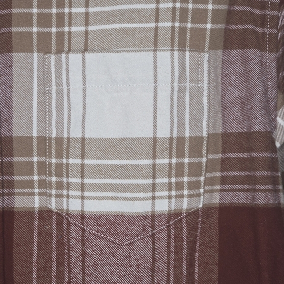 Eddie Bauer Mens Soft Cotton Plaid Field Button Down Shirt Size Large - Picture 5 of 9